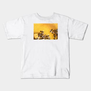 Honey honeycomb / Swiss Artwork Photography Kids T-Shirt